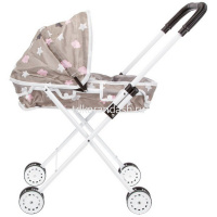 Коляска для куклы 48х26х52см лежачая металл Y23108104 от магазина "Карандаш"