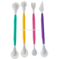 Набор инструментов для моделирования 4шт. пластик Y7960-18 от магазина "Карандаш"