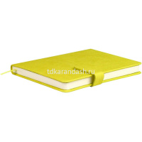 Ежедневник недатированный А6+ "Escalada" 240стр., лаймовый, искусств.кожа "Виннер" магн. застежка от магазина "Карандаш"