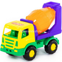 Бетоновоз "Мираж" в сетке, пластик 28,5x14,5x20,5см 9059 от магазина "Карандаш"