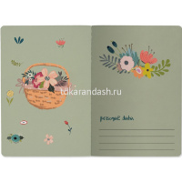 Тетрадь А5 40л линия "Микс. Вид 3" прошитый блок, крафт-картон 8 дизайнов 7-40-002/03 от магазина "Карандаш"