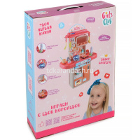 Набор "Кухня Girl&apos;s club" 54х12,5х57см (свет/звук) IT106420 от магазина "Карандаш"