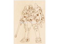 Набор для выжигания 13х18см "Роботы №1" доски 5шт 230011 от магазина "Карандаш"