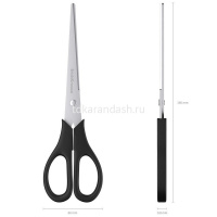 Ножницы 19см "Standart" сталь, ручки пластик 21881 от магазина "Карандаш"