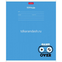 Тетрадь А5 12л линия "Gamer" на скобе 5 дизайнов 12Т5В2/067753 от магазина "Карандаш"
