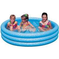 Надувной бассейн "Кристалл" 114 х 25см от 3 лет 59416 от магазина "Карандаш"