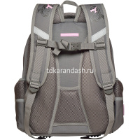 Рюкзак "Единороги. Романтика" 30х38х20см, 1000гр, 2 отделения, 2 кармана, серый 12-001-061/05 от магазина "Карандаш"