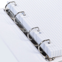 Тетрадь на кольцах А5 80л клетка "NEWtone Soft-touch Pastel Серый агат" ламинация 091960 от магазина "Карандаш"