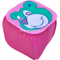 Корзина для игрушек "Животные" квадрат 45х45см 7 цветов Y6064-17 от магазина "Карандаш"