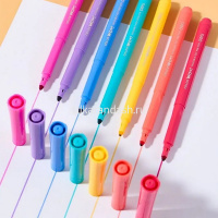 Фломастеры 7 цветов + 1 поглатитель "Color wow" круглые стираемые картон EC173 от магазина "Карандаш"