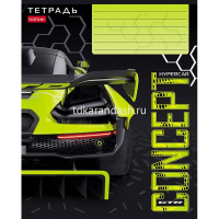 Тетрадь А5 18л линия "Автомото" на скобе 5 дизайнов 18Т5В2/080121 от магазина "Карандаш"