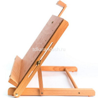 Мольберт настольный с регулятором угла наклона, с планшетом, высота 39-68см МЛ-14 131014 от магазина "Карандаш"