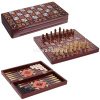 Игра настольная 3 в 1 (шахматы, шашки, нарды) 34х16х5,5см 231295 от магазина "Карандаш"