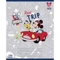 Тетрадь А5 12л клетка "Микки Маус" на скобе 5 дизайнов 12Т5В1/058470 от магазина "Карандаш"