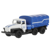 Машина "Урал" инерционная, металл 12см (открывающиеся двери) SB-15-35-T13-WB от магазина "Карандаш"