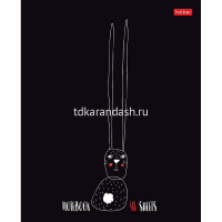 Тетрадь А5 48л клетка "Нескучные герои" на скобе 5 дизайнов 48Т5В1/088361 от магазина "Карандаш"