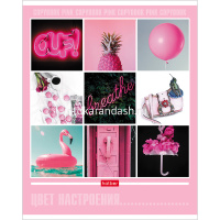 Тетрадь А5 48л клетка "Цвет настроения" на скобе 5 диайнов 48Т5В1/055478 от магазина "Карандаш"