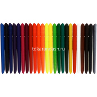 Карандаши 24 цвета "Color'Peps Infinity" трехгранные пластик, ударопрочный грифель, картон 861601 от магазина "Карандаш"