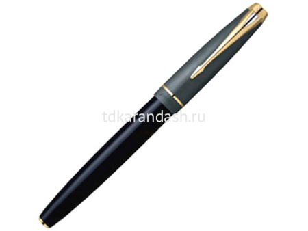 Ручка РП "Parker Cobalt Black ST" F синяя 411.431.21 от магазина "Карандаш"