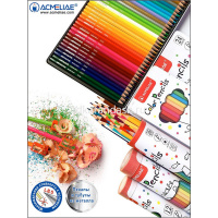 Карандаши 36 цветов "Color Pencils" шестигранные дерево, в металлическом футляре 9800-36 от магазина "Карандаш"