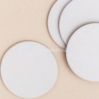 Набор холстов-магнитов круглые 7,5см 4шт. 100% хлопок 280г/м2 195232 от магазина "Карандаш"