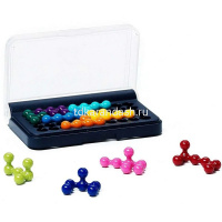 Головоломка "IQ элемент" 14х9см пластик (10 цветных деталей, игровая доска) MF2386 от магазина "Карандаш"