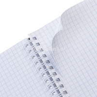 Тетрадь А5 80л клетка "INSIDE" на спирали двойная, твердая обложка 081093 от магазина "Карандаш"