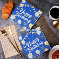 Салфетки "Happy Birthday" 33х33см 20шт 3 вида Y10990-24 от магазина "Карандаш"