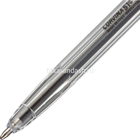 Ручка шариковая "Classic 51" 0,7мм синяя, прозрачный пластиковый корпус 40163/02 от магазина "Карандаш"
