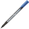 Ручка капиллярная "Pointliner Colour" 0,4мм голубая S40-S
