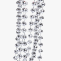 Бусы 2,7м d-7мм, серебро Y10457-24 от магазина "Карандаш"