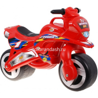 Каталка "Мотоцикл" 68,5х48,8х28см, красный, пластик (звук) 1028960/0362 от магазина "Карандаш"