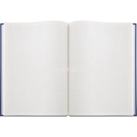 Книга учета А4 96л клетка, твердая обложка бумвинил 17941 от магазина "Карандаш"