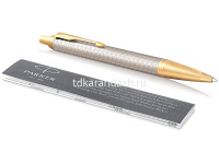 Ручка РШ "Parker IM Premium Grey GT" M синяя 1931687 от магазина "Карандаш"