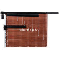 Резак гильотинный А3 460мм, 12 листов, защитный экран, сталь E8002 от магазина "Карандаш"