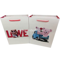 Пакет подарочный "Медведи" 50х72х18см 2 вида Y10480-24 от магазина "Карандаш"