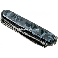 Нож перочинный 91мм "Huntsman" 15 функций морской камуфляж 1.3713.942 от магазина "Карандаш"