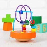 Картинка Игра логическая "Лабиринт-Неваляшка" 13х10см дерево/металл QM2351 от магазина "Карандаш" Игра логическая "Лабиринт-Неваляшка" 13х10см дерево/металл QM2351 от магазина "Карандаш"