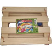 Качели подвесные-кресло 31х25см дерево 4607155185598 от магазина "Карандаш"