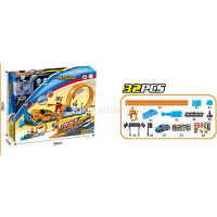 Автотрек "Cross country" пластик (свет,звук) 2000252/652-K9 от магазина "Карандаш"