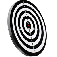 Дартс игольчатый d=36см, черный (6 дротиков) XJ2443 от магазина "Карандаш"