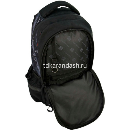 Рюкзак "Девушка панк" 31х44х16см, 600гр, 1 отделение, 5 карманов, черный 68253 от магазина "Карандаш"