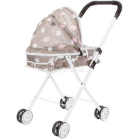 Коляска для куклы 48х26х52см лежачая металл Y23108104 от магазина "Карандаш"