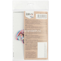 Набор для вышивания "Очаровашка" 10х11см (канва, нитки, игла, схема) 12-040 от магазина "Карандаш"