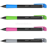 Карандаш цанговый "Draft" 2.0 мм цвет корпуса ассорти 28300 от магазина "Карандаш"