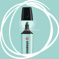 Маркер текстовыделитель "Boss" пастельно-бирюзовый,клиновидный наконечник,толщина линии 2-5мм 70/113 от магазина "Карандаш"