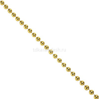 Бусы Шары 7,5мм 5м золото Y6603-18 от магазина "Карандаш"