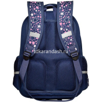 Рюкзак "Единороги. Праздник" 40х30х19см, 800гр, 2 отделения, 3 кармана, синий 12-002-107/02 от магазина "Карандаш"