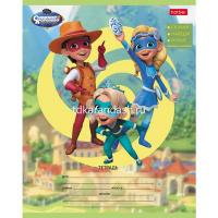 Тетрадь А5 18л линия "Снежная королева" на скобе 5 дизайнов 18Т5В2/065914 от магазина "Карандаш"