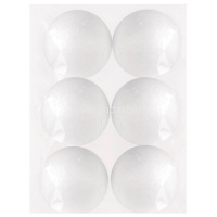 Набор д/декор. "Шарики" 6см 6 шт/уп пенопласт Y3928-16 от магазина "Карандаш"